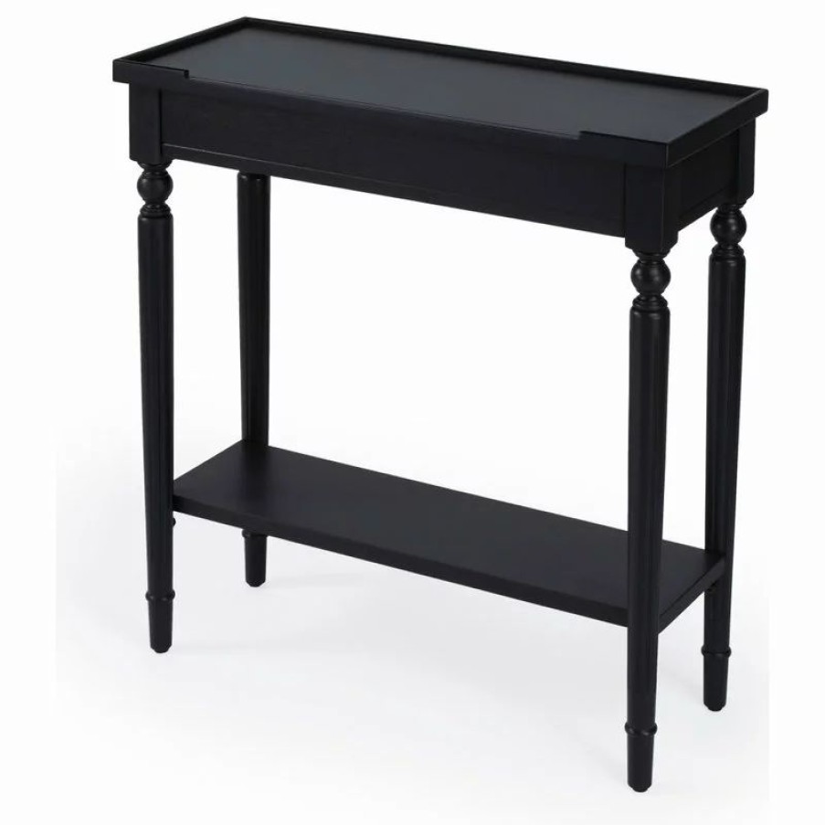 Console Tables * | Butler Specialty Company Aubrey Console Table, Black