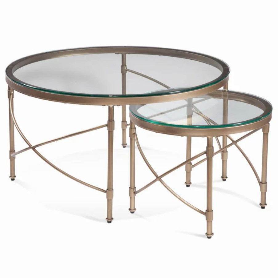 Coffee & Accent Tables * | Bassett Mirror Co. Harrison Round Cocktail