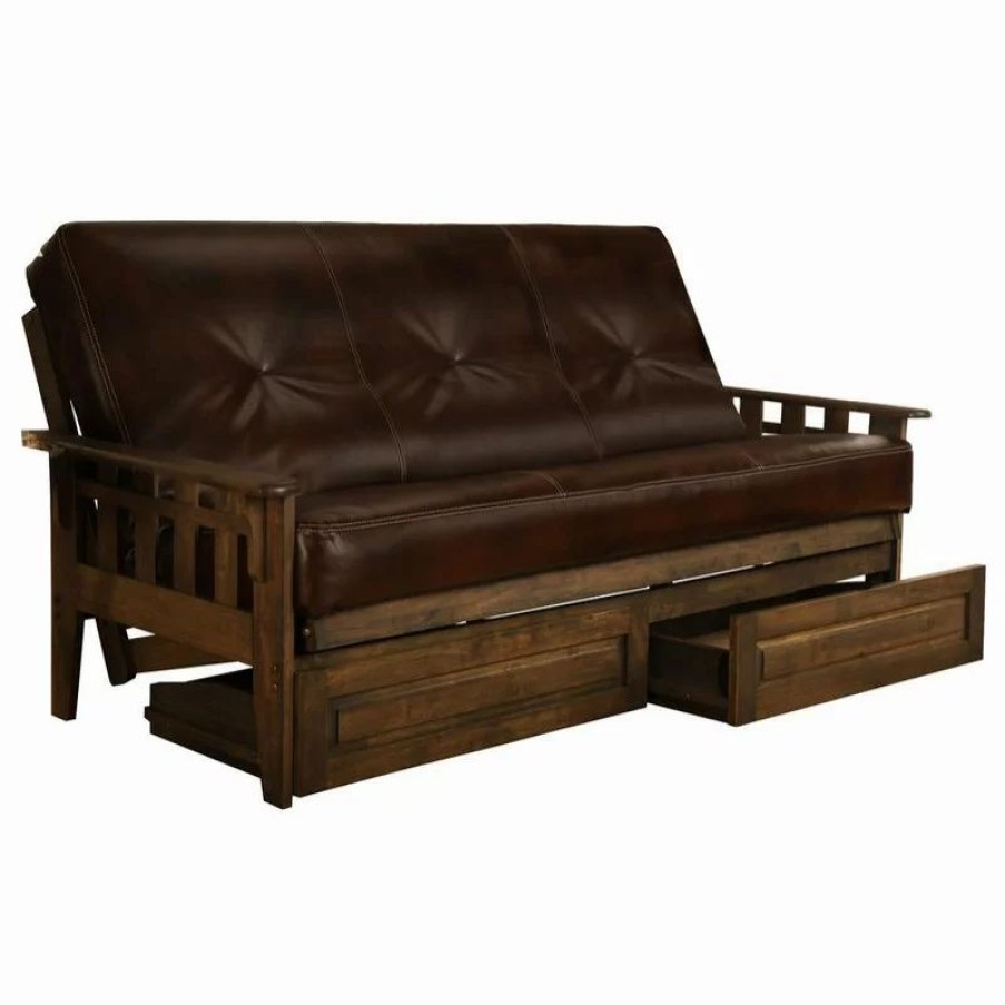 Sofas & Sectionals * | Studio Living Tucson Frame-Rustic Walnut