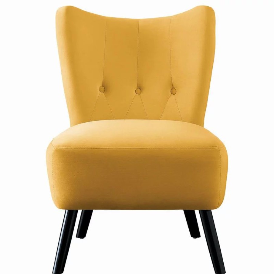 Chairs * | Lexicon Home Davi Accent Chair, Yellow