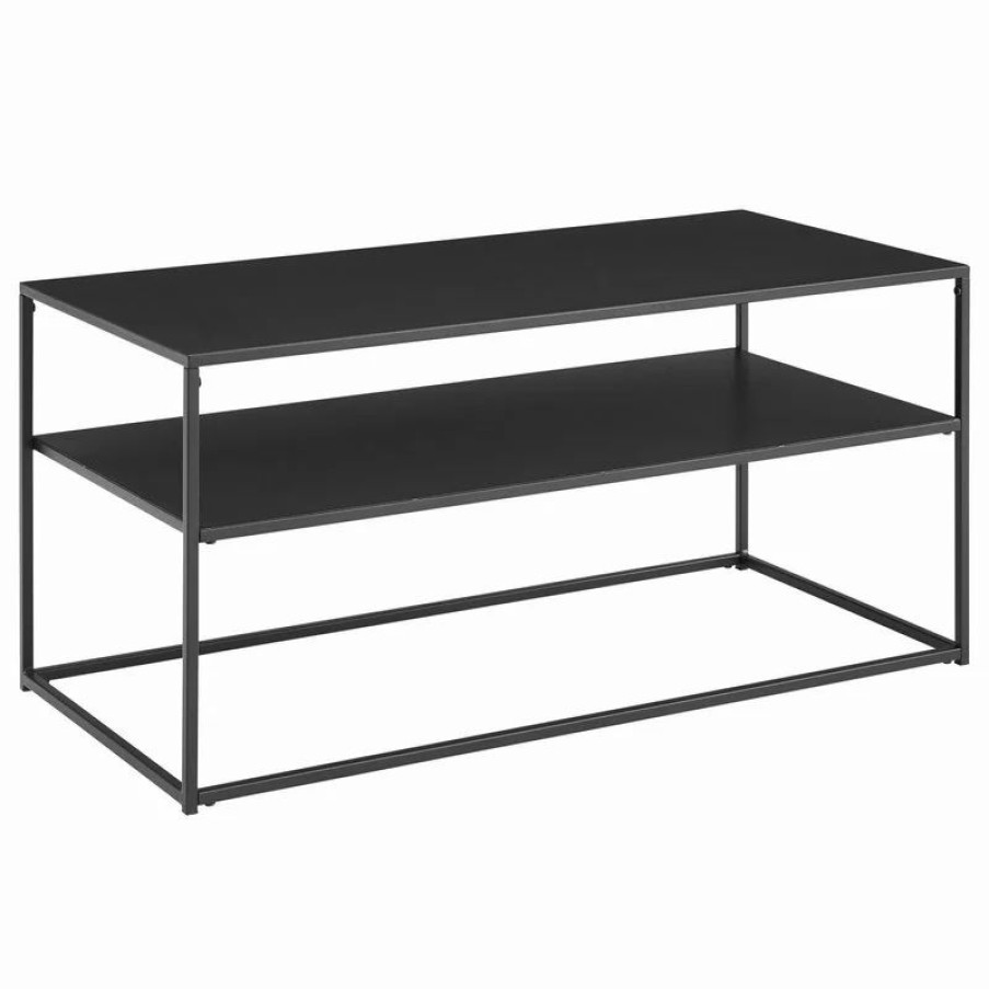 Coffee & Accent Tables * | Crosley Braxton Coffee Table Matte Black