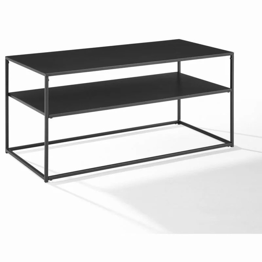 Coffee & Accent Tables * | Crosley Braxton Coffee Table Matte Black