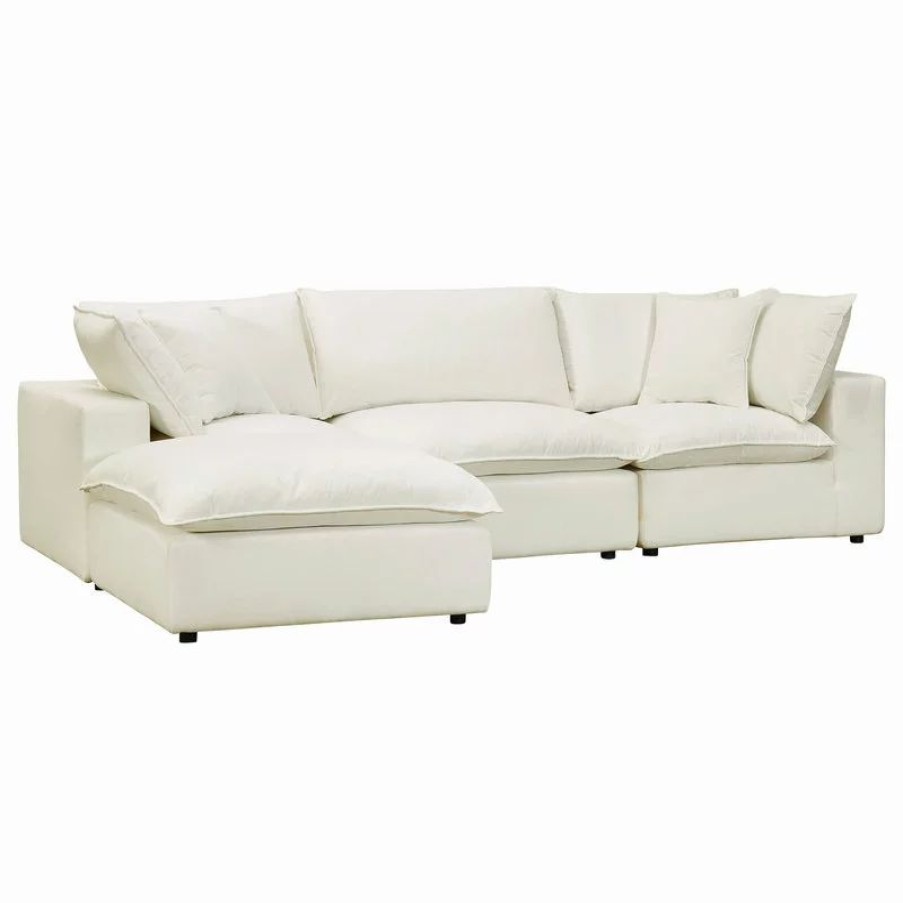 Sofas & Sectionals * | Tov Furniture Cali Natural Modular 4-Piece Sectional