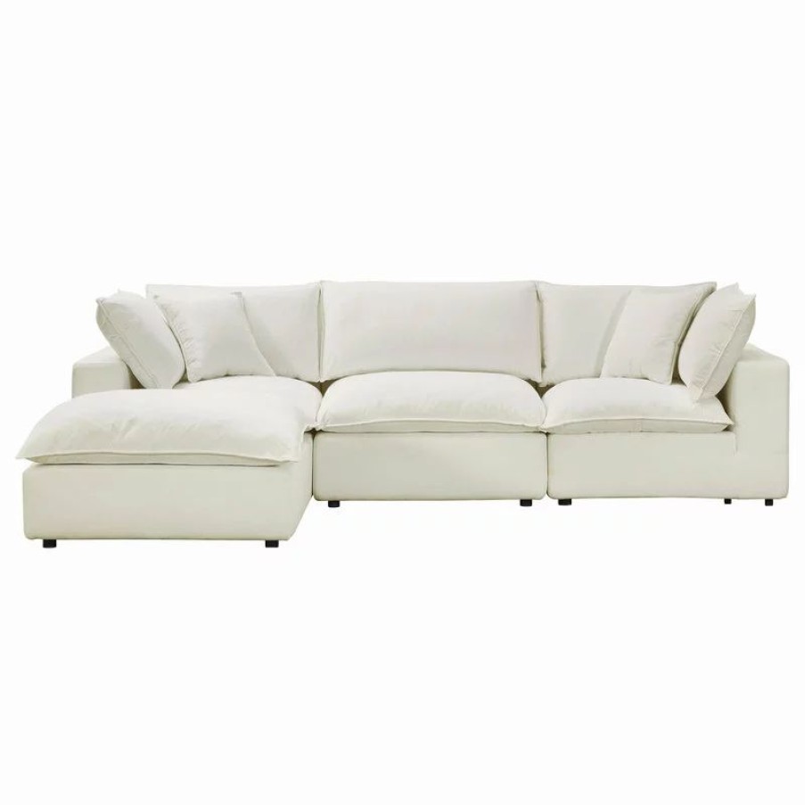 Sofas & Sectionals * | Tov Furniture Cali Natural Modular 4-Piece Sectional