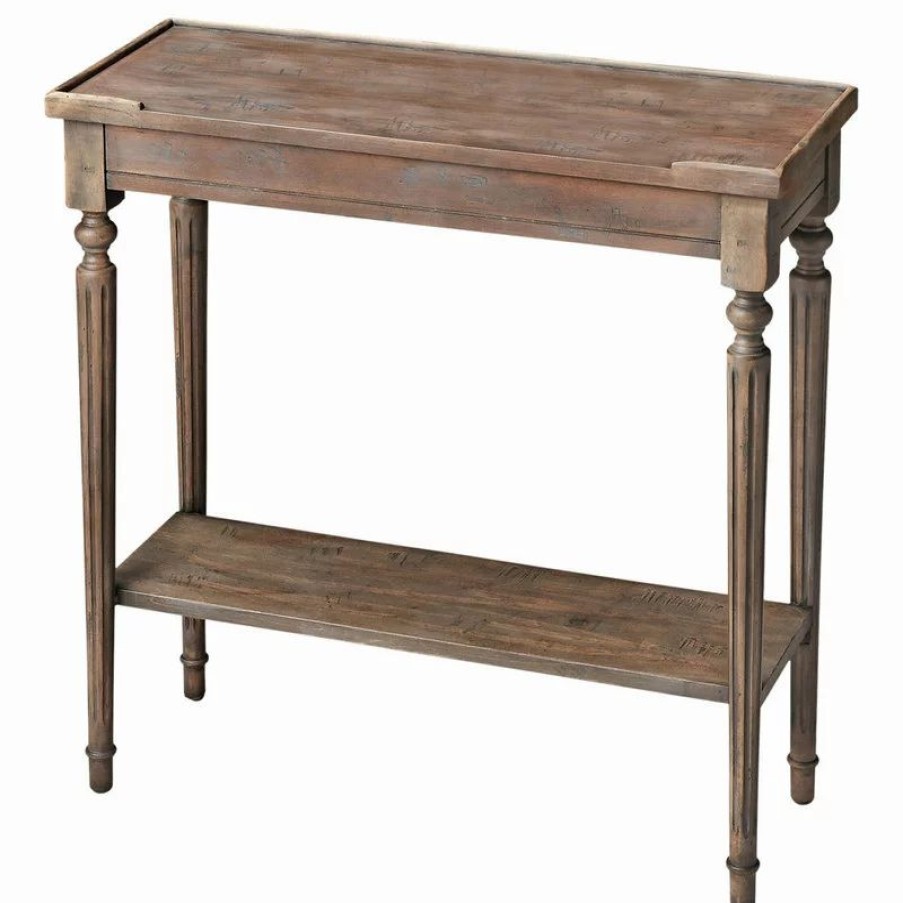 Console Tables * | Butler Specialty Company Aubrey Console Table, Light Brown