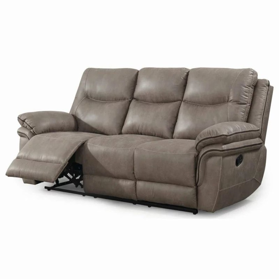 Sofas & Sectionals * | Steve Silver Isabella Recliner Sofa In Sand Finish Is850Ss