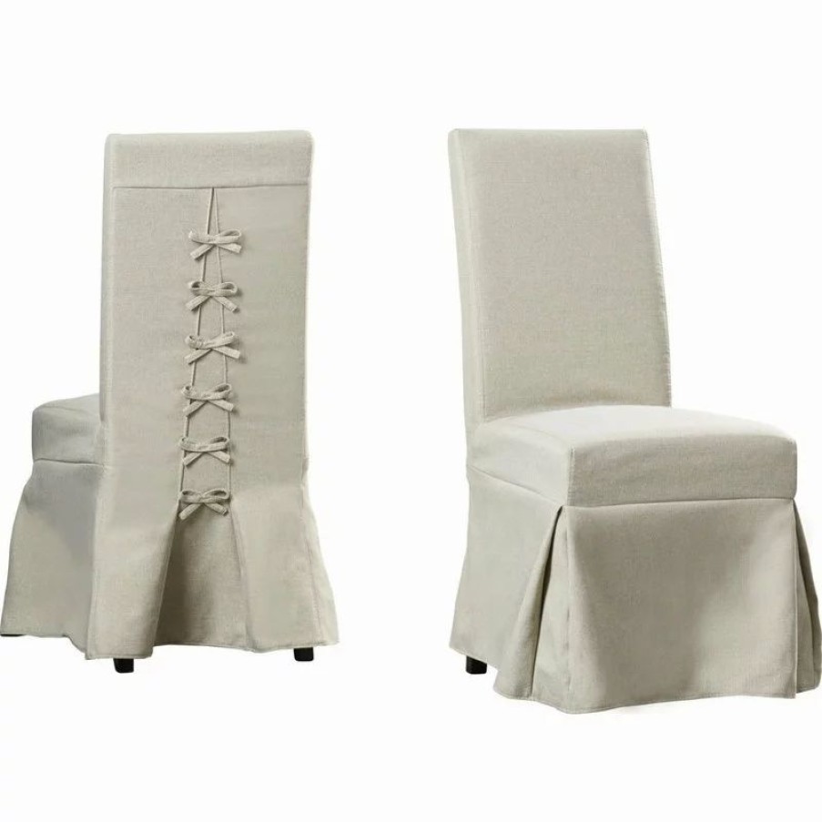 Chairs * | Progressive Furniture Muse Upholstered Parsons Chairs With Cover Set Of 2