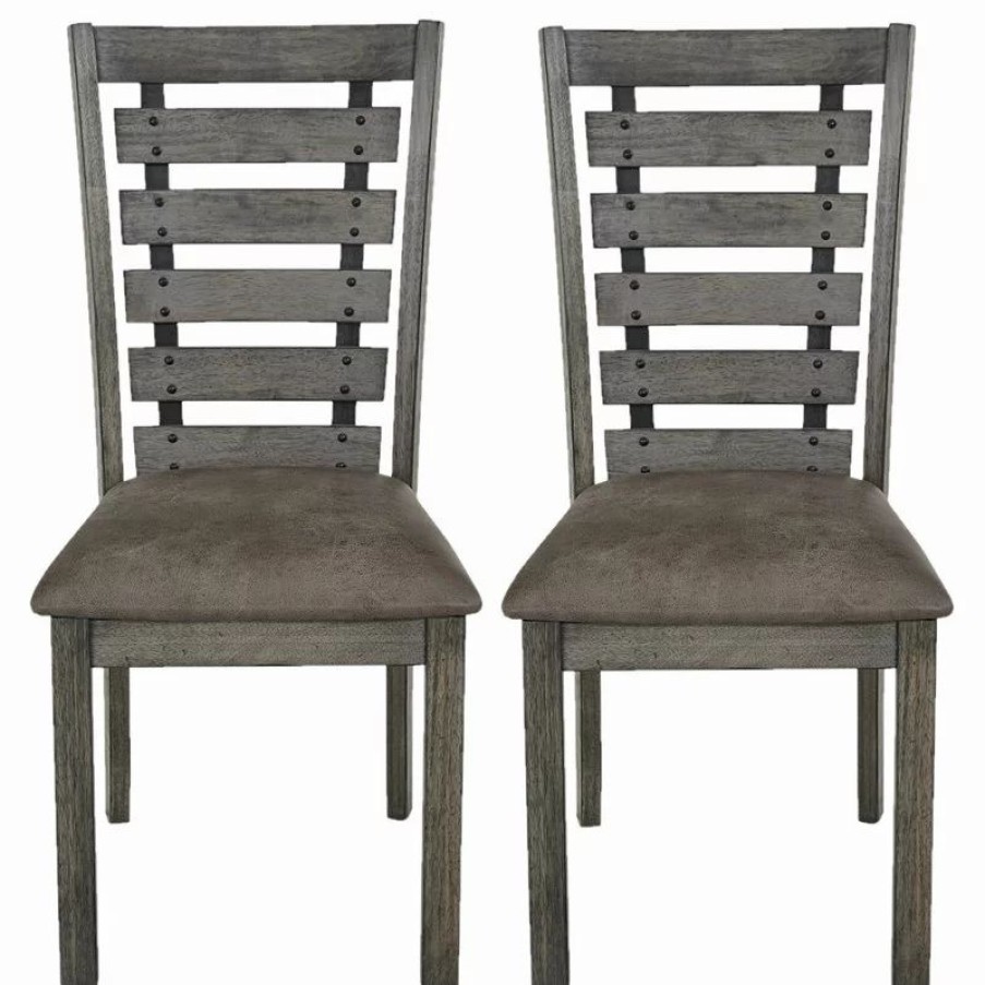 Chairs * | Progressive Furniture Fiji Dining Chairs Set Of 2