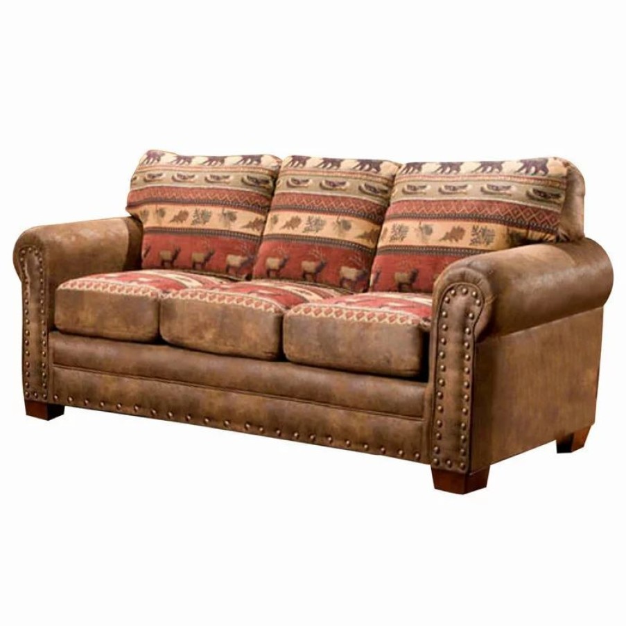 Sofas & Sectionals * | American Furniture Classics Sierra Lodge Sleeper Sofa