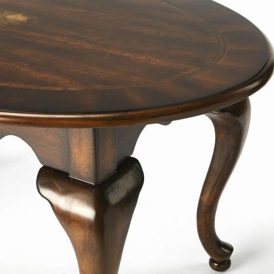 Coffee & Accent Tables * | Butler Specialty Company Butler Grace Plantation Cherry Oval Coffee Table