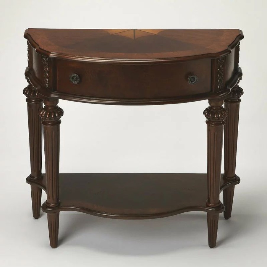 Console Tables * | Butler Specialty Company Halifax Plantation Cherry Console Table, Plantation Cherry