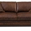 Sofas & Sectionals * | Artistic Leathers Rustic Top Grain Leather Sofa