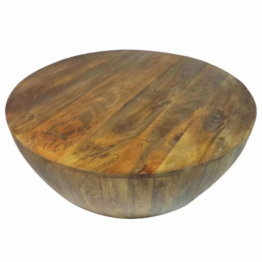 Coffee & Accent Tables * | Benzara, Woodland Imprts, The Urban Port Excellent Round Side Table