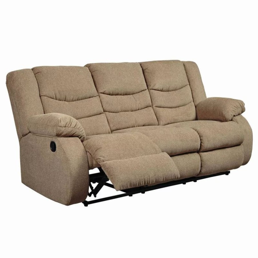 Sofas & Sectionals * | Ashley Furniture Industries Tulen Reclining Sofa, Mocha 9860488