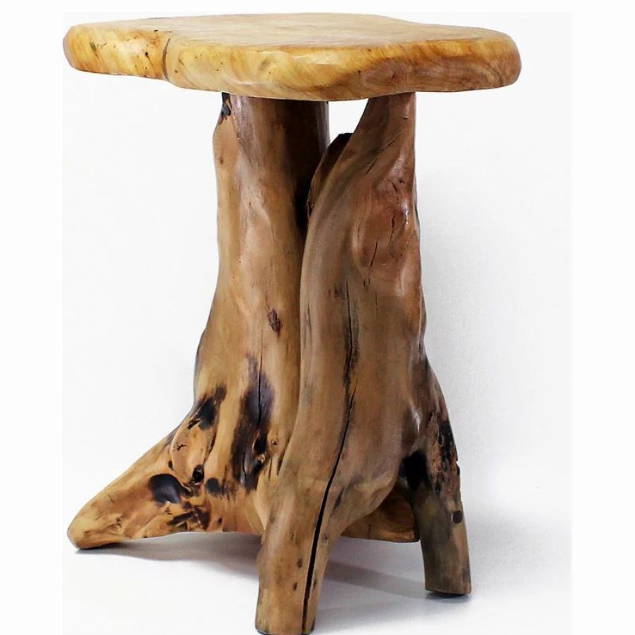 Coffee & Accent Tables * | Welland Industries Llc Unique Root End Table