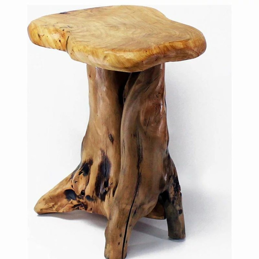 Coffee & Accent Tables * | Welland Industries Llc Unique Root End Table