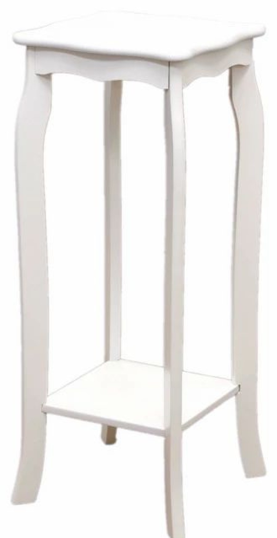 Coffee & Accent Tables * | Megahome Phone Table, White