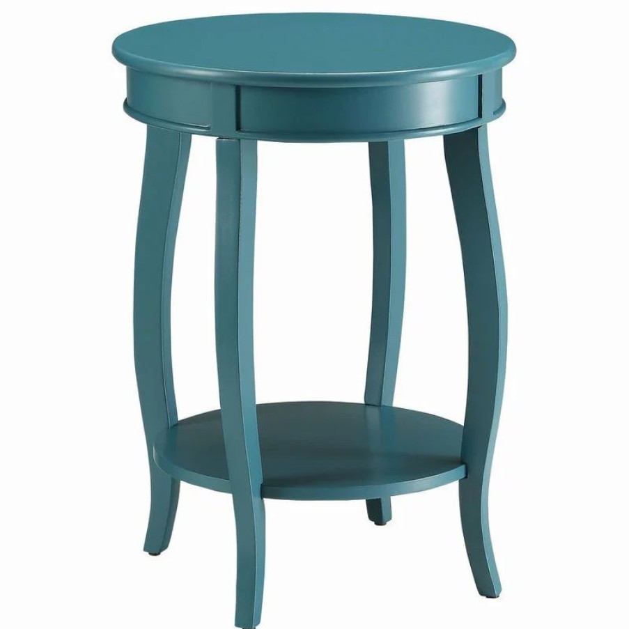 Coffee & Accent Tables * | Acme Furniture Aberta Side Table, Teal