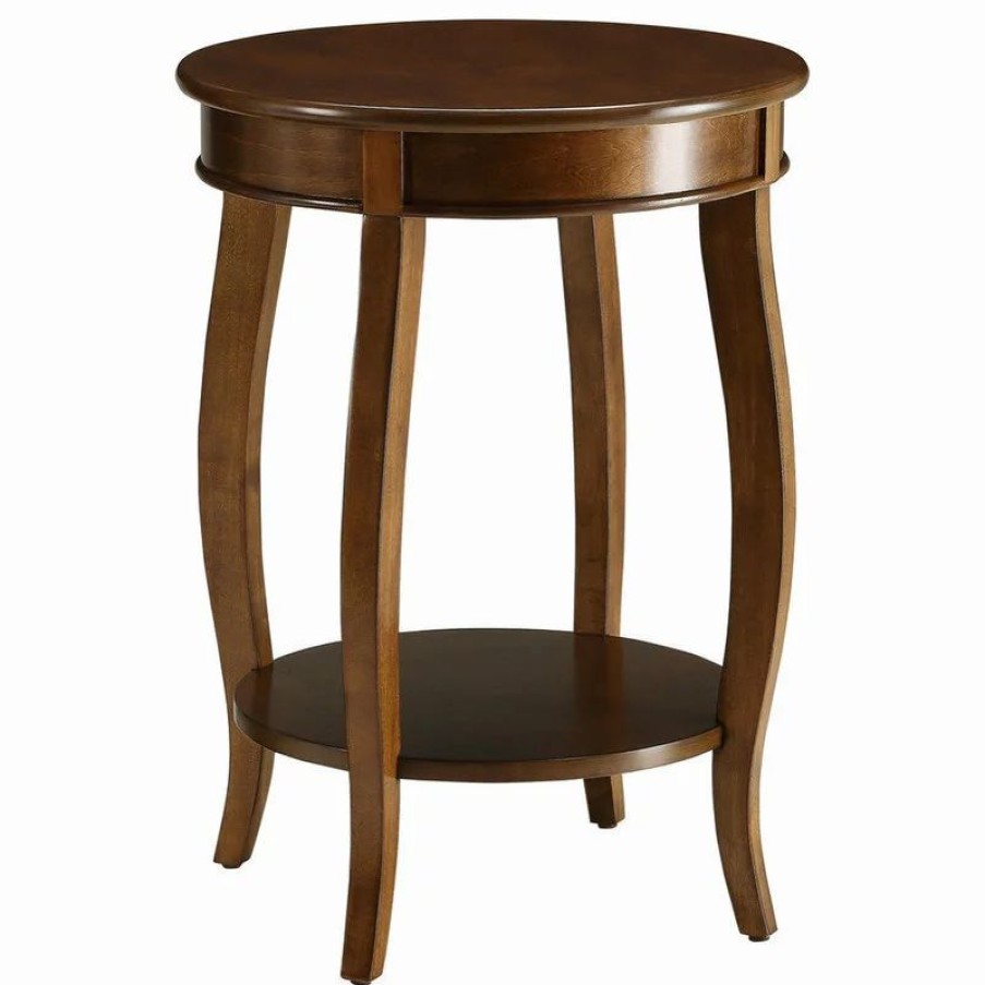 Coffee & Accent Tables * | Acme Furniture Aberta Side Table Walnut