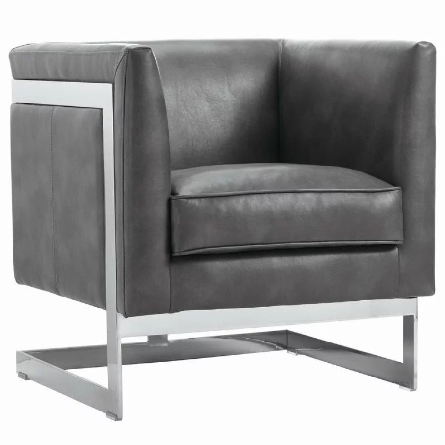 Chairs * | Sunpan Modern Home Soho Armchair, Gray