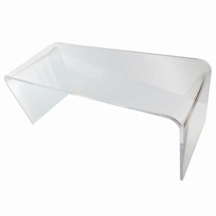 Coffee & Accent Tables * | Southeastflorida Acrylic Coffee Table Lucite, 50 X20 X17 , 3/4 Thick