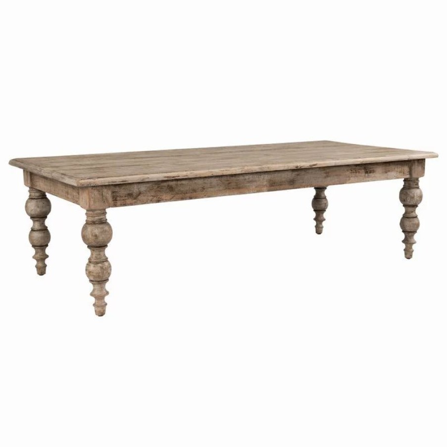 Coffee & Accent Tables * | Kosas Blair Natural Beige Coffee Table