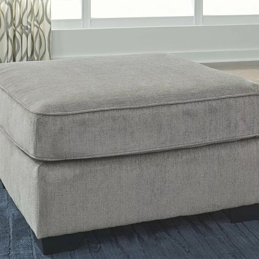 Footstools & Ottomans * | Ashley Furniture Industries Altari Alloy Oversized Accent Ottoman