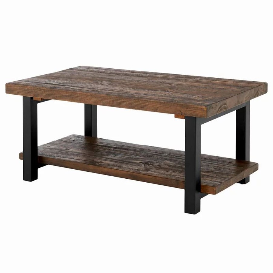 Coffee & Accent Tables * | Bolton Furniture, Inc. Pomona 42 Metal And Wood Coffee Table