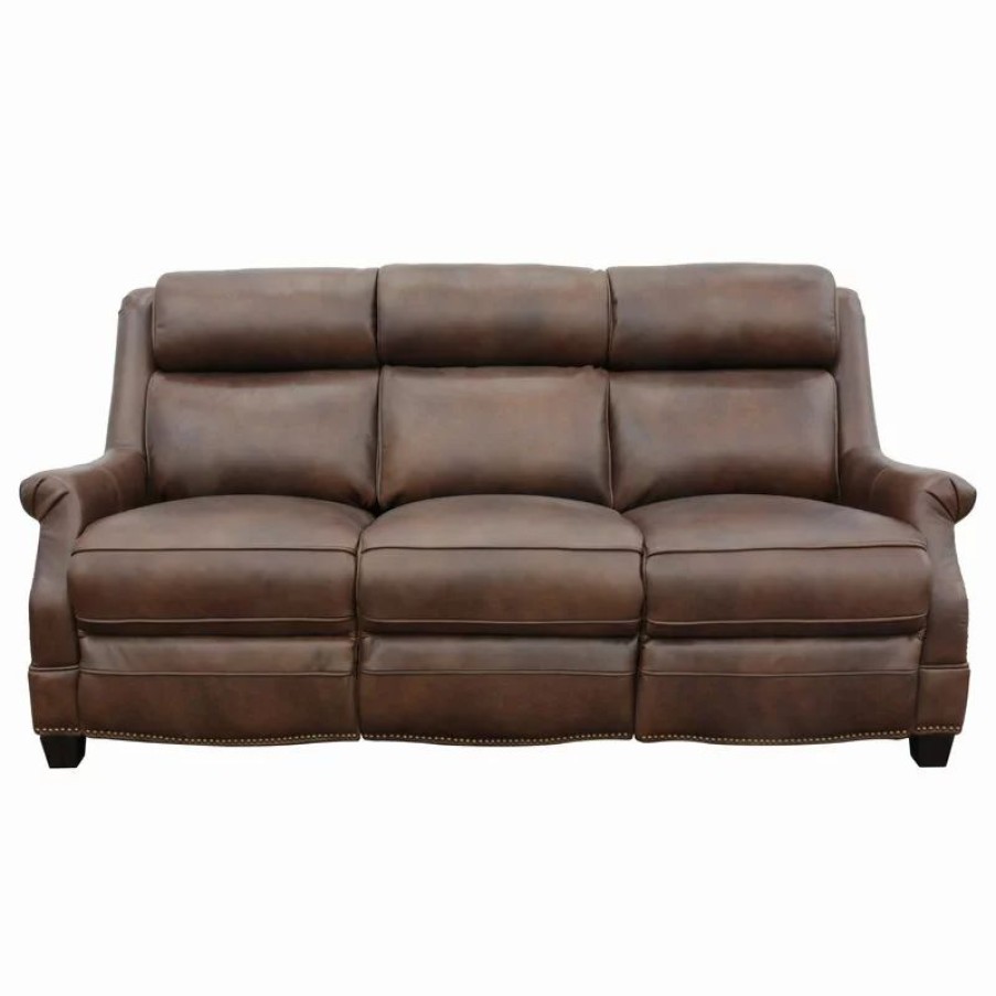 Sofas & Sectionals * | Barcalounger Warrendale Power Reclining Sofa, Worthington Cognac