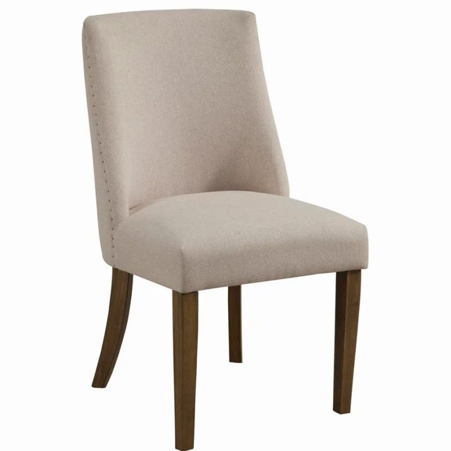 Chairs * | Alpine Furniture, Inc Alpine Furniture Kensington Set Of 2 Parson Chairs 2668-02