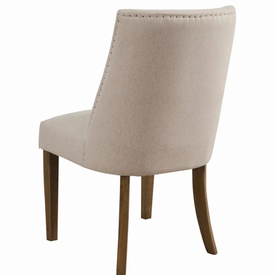 Chairs * | Alpine Furniture, Inc Alpine Furniture Kensington Set Of 2 Parson Chairs 2668-02