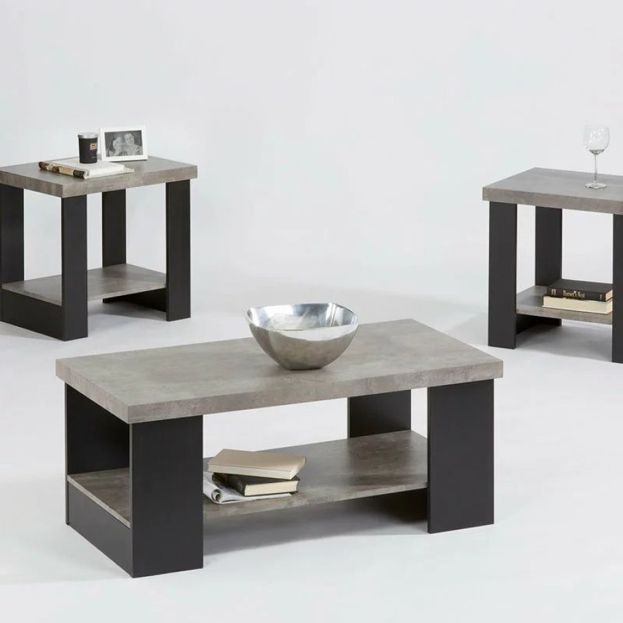 Coffee & Accent Tables * | Progressive Furniture Kayson Cocktail And End Tables 3-Piece Set