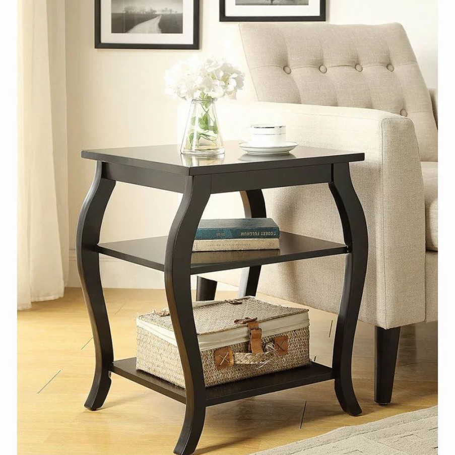 Coffee & Accent Tables * | Acme Furniture Becci End Table, Black