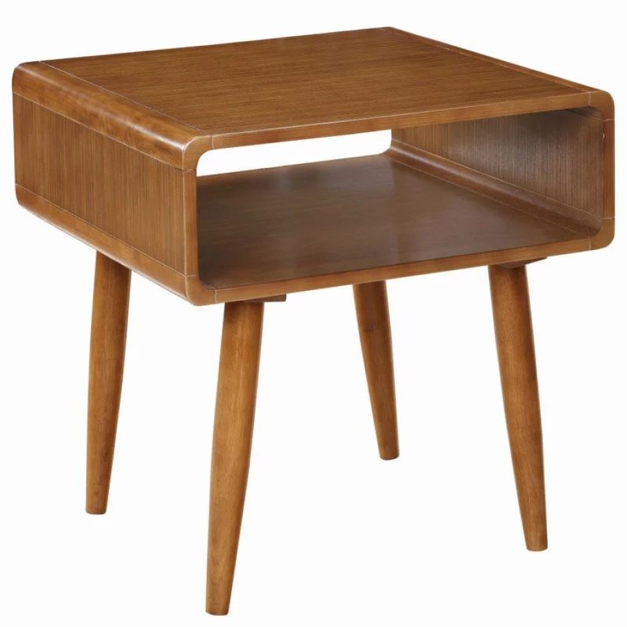 Coffee & Accent Tables * | Boraam Industries, Inc. Alborg End Table, Zebra Series