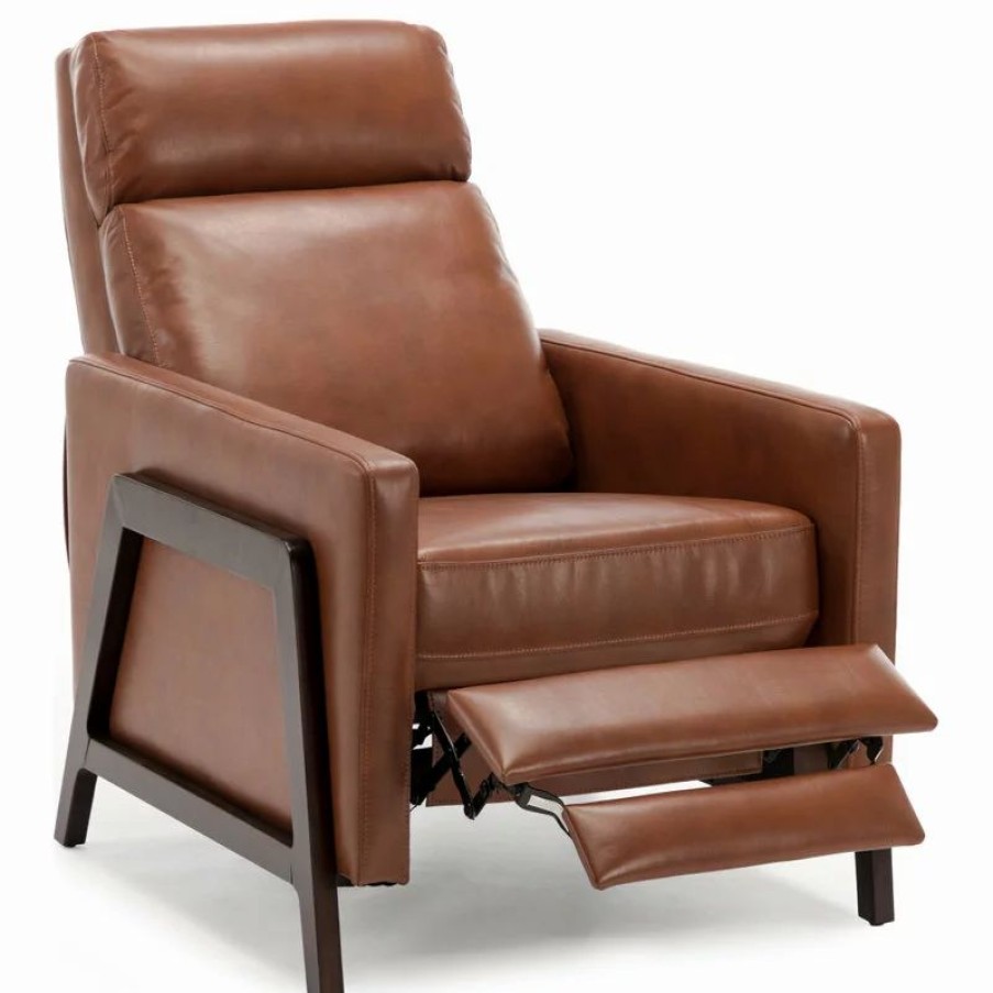 Chairs * | Comfort Pointe Maxton Push Back Recliner, Caramel