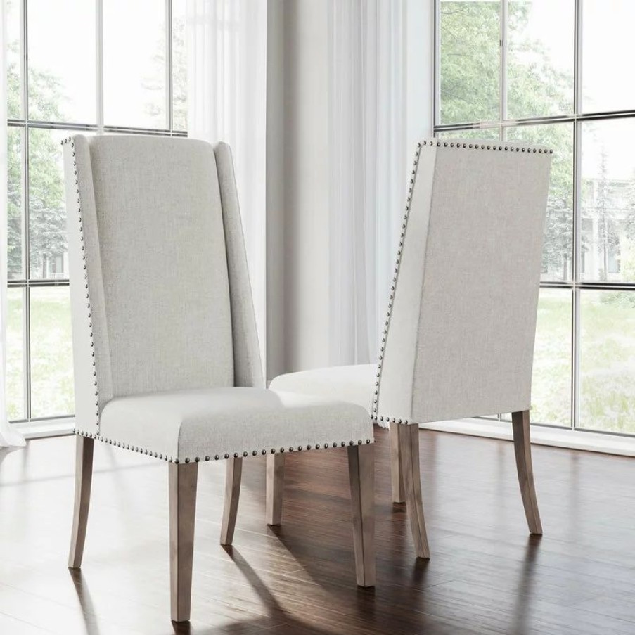 Chairs * | Abbyson Living Chester Dining Chair, Set Of 2