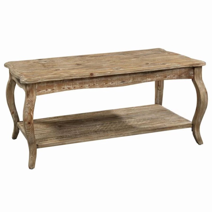 Coffee & Accent Tables * | Bolton Furniture, Inc. Rustic Reclaimed Coffee Table, Driftwood