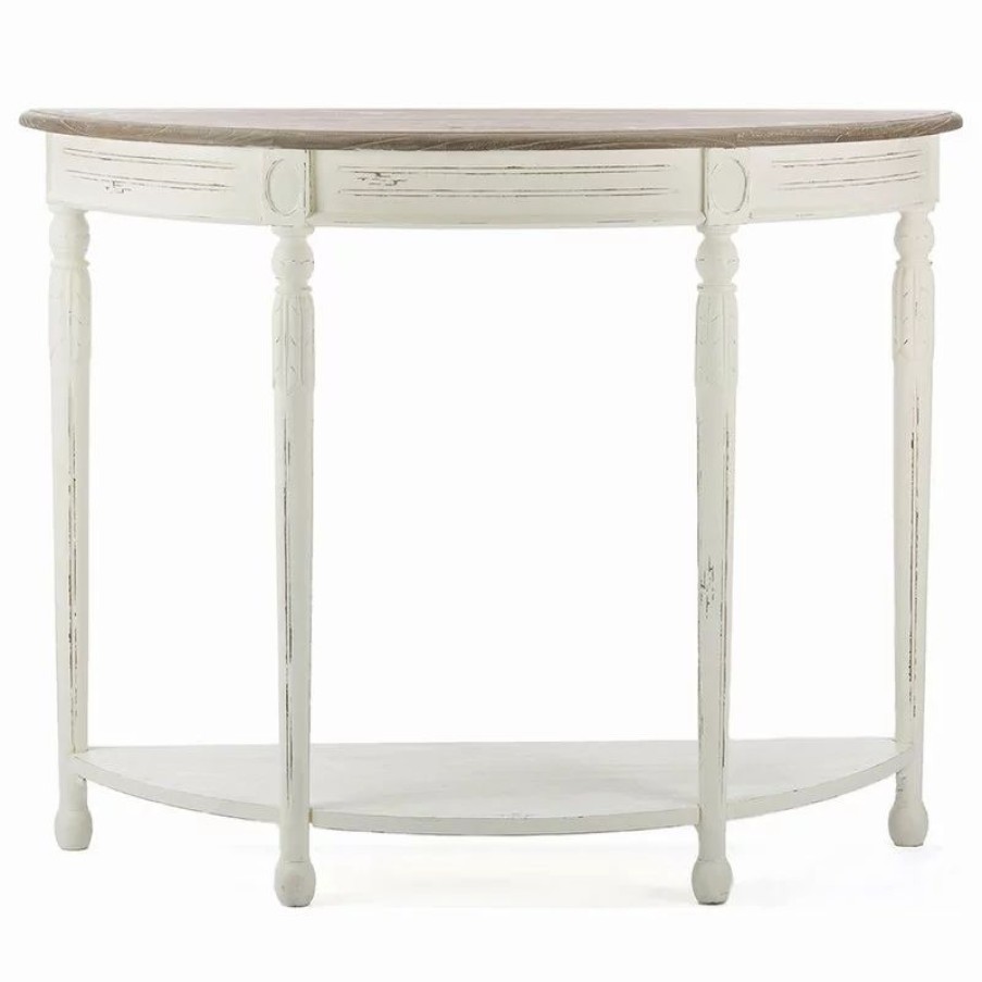 Console Tables * | Baxton Studio Vologne Traditional White Wood French Console Table