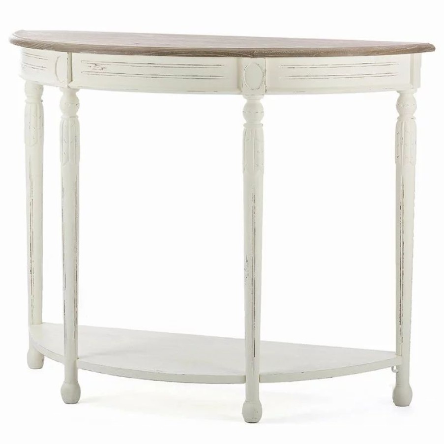 Console Tables * | Baxton Studio Vologne Traditional White Wood French Console Table