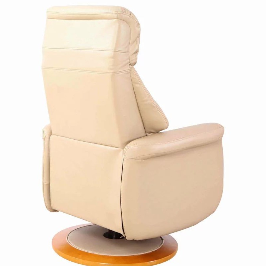 Chairs * | Progressive Furniture Orleans Recliner In Cobble Air Leather