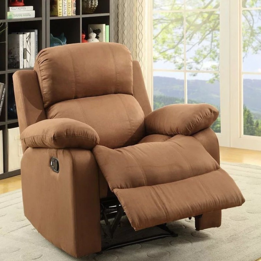 Chairs * | Acme Furniture Parklon Recliner, Brown