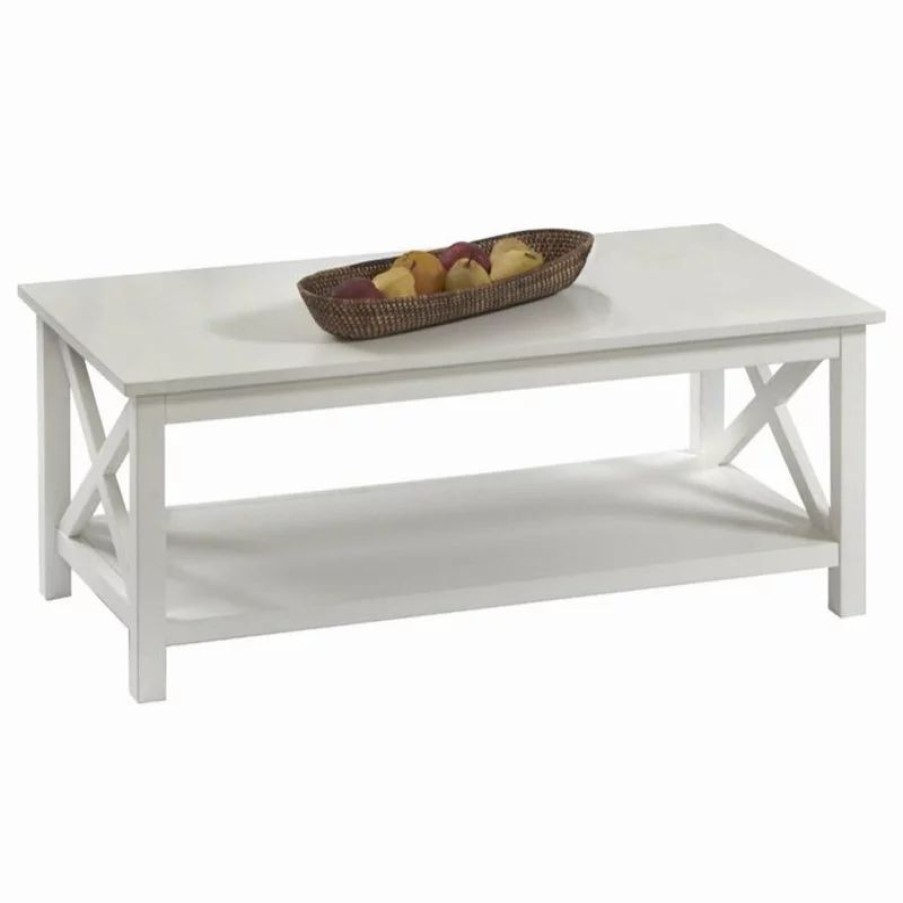 Coffee & Accent Tables * | Progressive Furniture Seascape I 3 Piece Coffee Table Set In Textured White