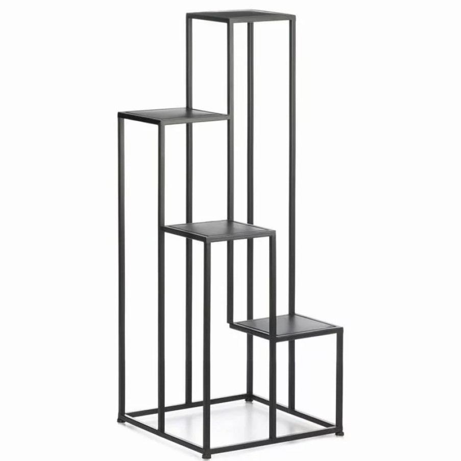 Coffee & Accent Tables * | Summerfield Terrace Modern 4 Tier Plant Stand