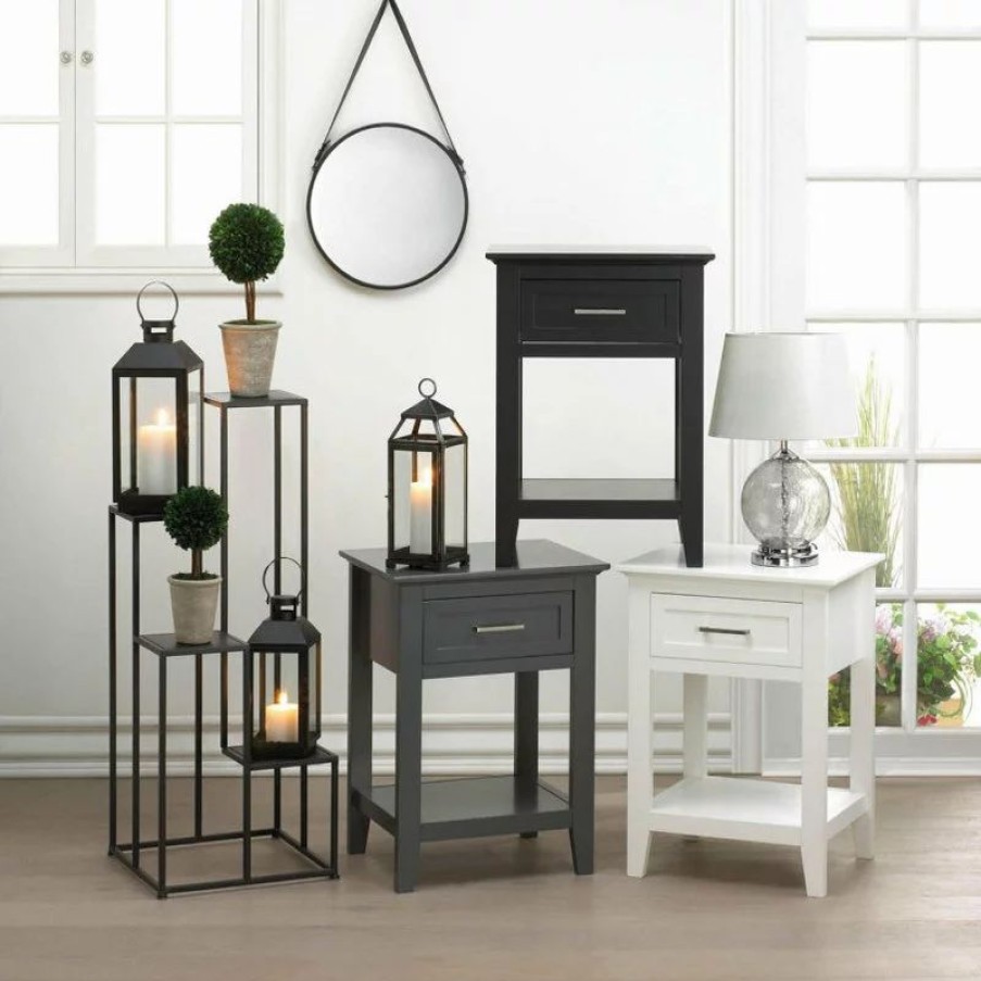 Coffee & Accent Tables * | Summerfield Terrace Modern 4 Tier Plant Stand