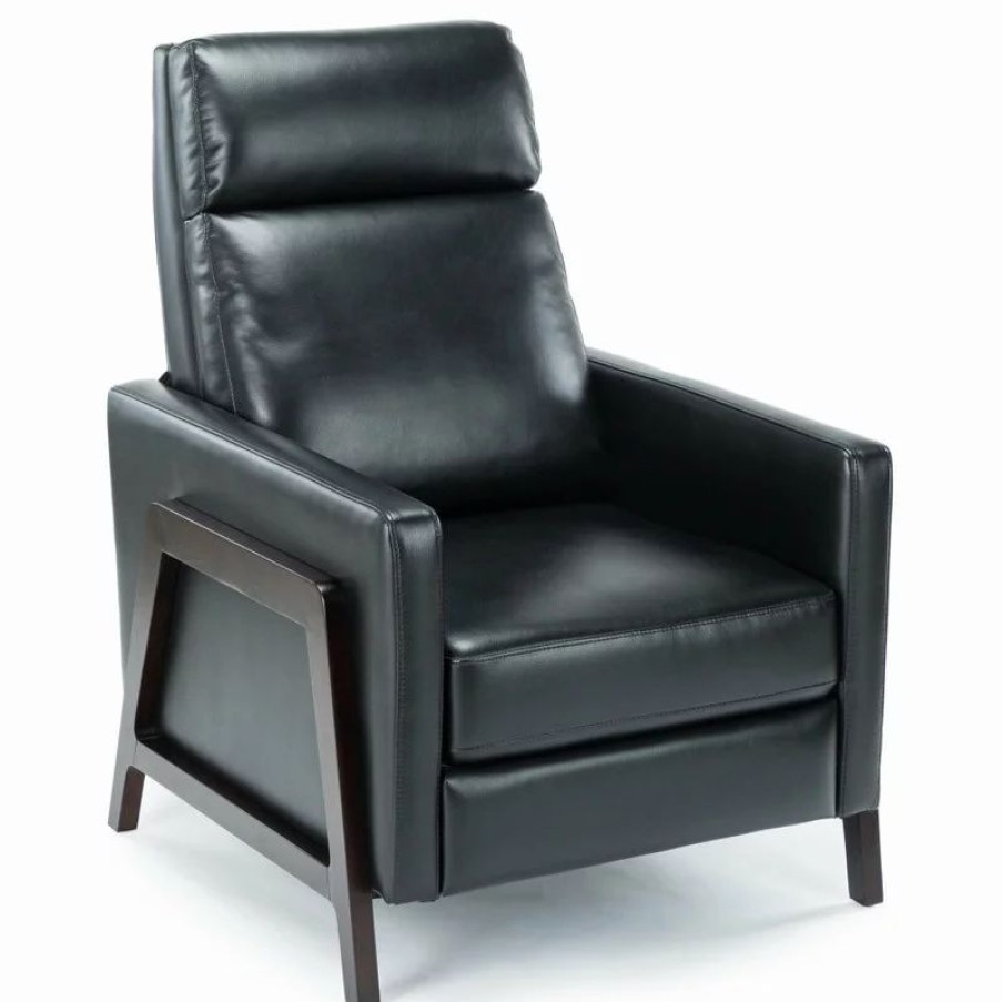 Chairs * | Comfort Pointe Maxton Push Back Recliner, Black