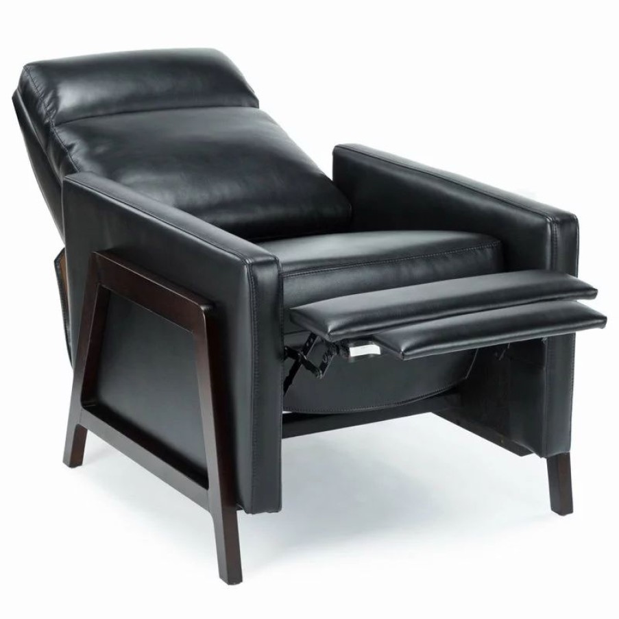 Chairs * | Comfort Pointe Maxton Push Back Recliner, Black