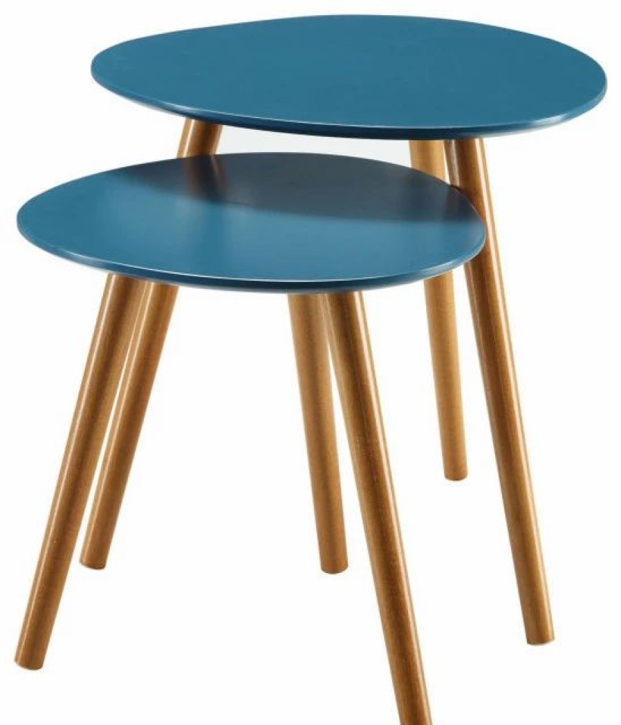 Coffee & Accent Tables * | Convenience Concepts Oslo Nesting End Tables