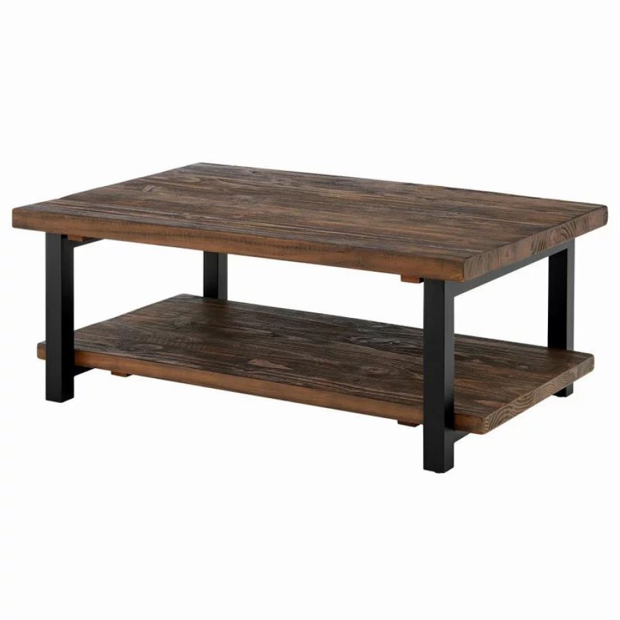 Coffee & Accent Tables * | Bolton Furniture, Inc. Pomona 48 L Metal And Wood Coffee Table