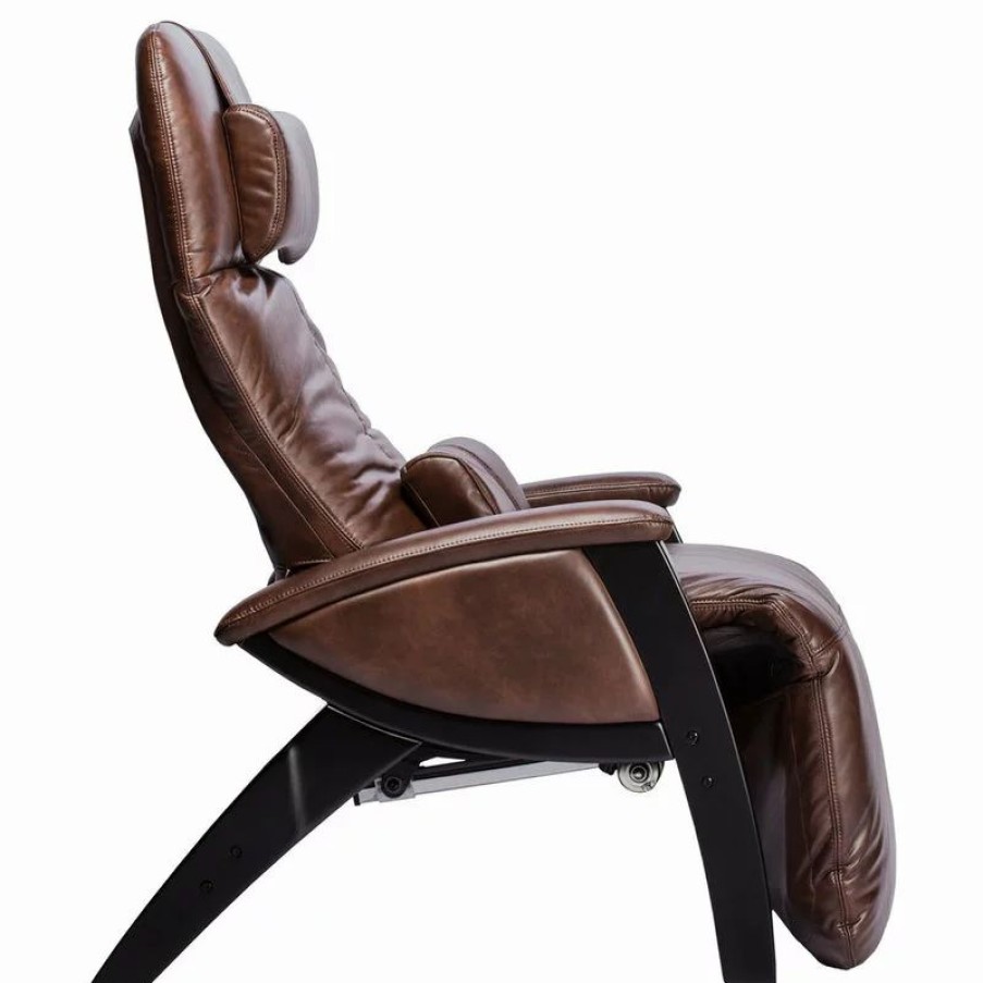 Chairs * | Svago Zgr Plus Dual Power Zero Gravity Recliner, Chestnut