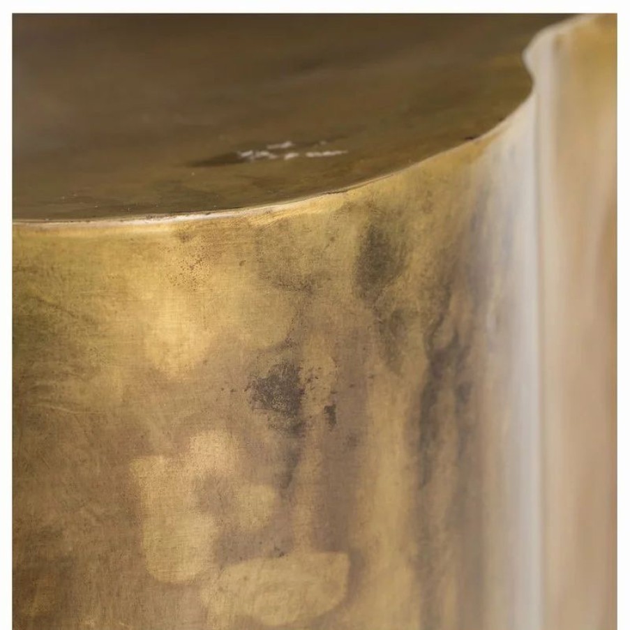 Coffee & Accent Tables * | Arteriors Lowry Side Table, Gold